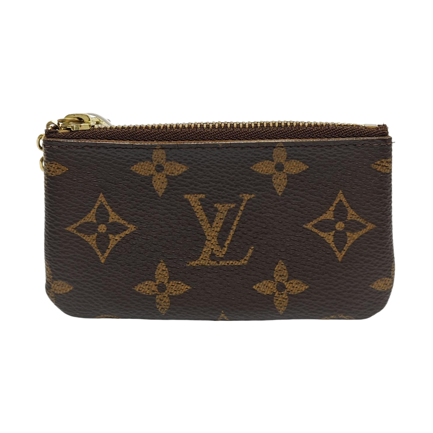 Monogram Coated Canvas Coin Purse Brown