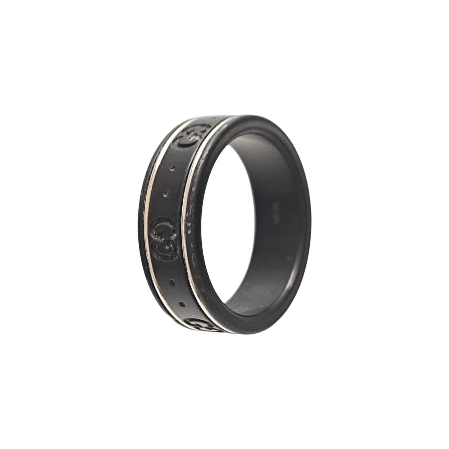 Icon 18k Gold Black Ring HK 19