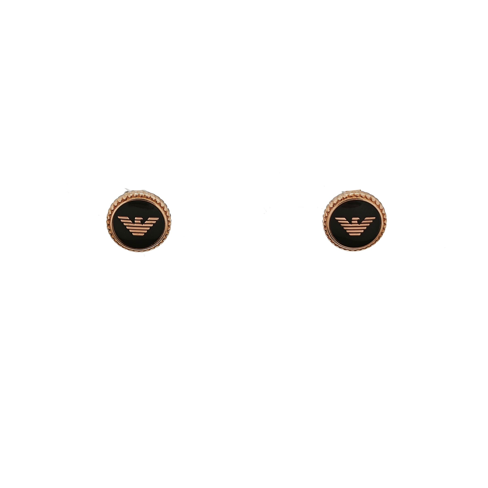 Metal Rose Gold Stud Earrings