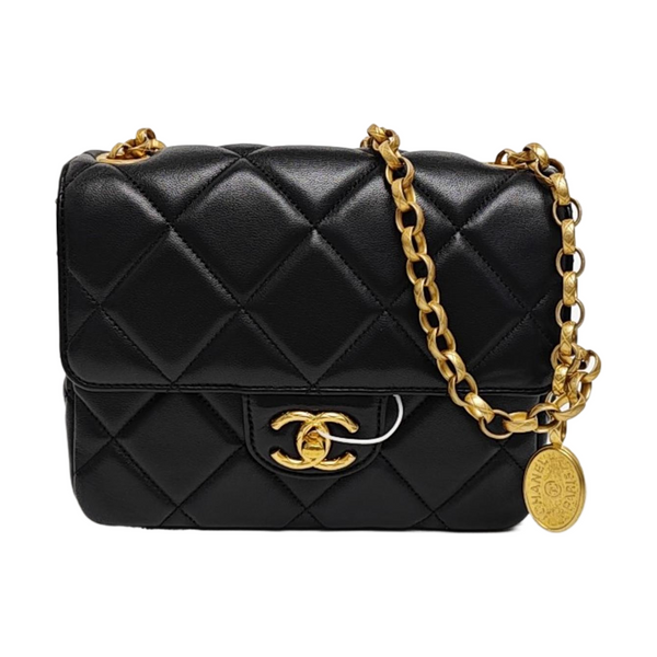 CLASSIC FLAP Mini Quilted Lambskin Black