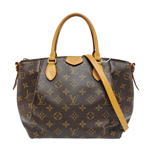 TURENNE PM Monogram Coated Canvas Brown