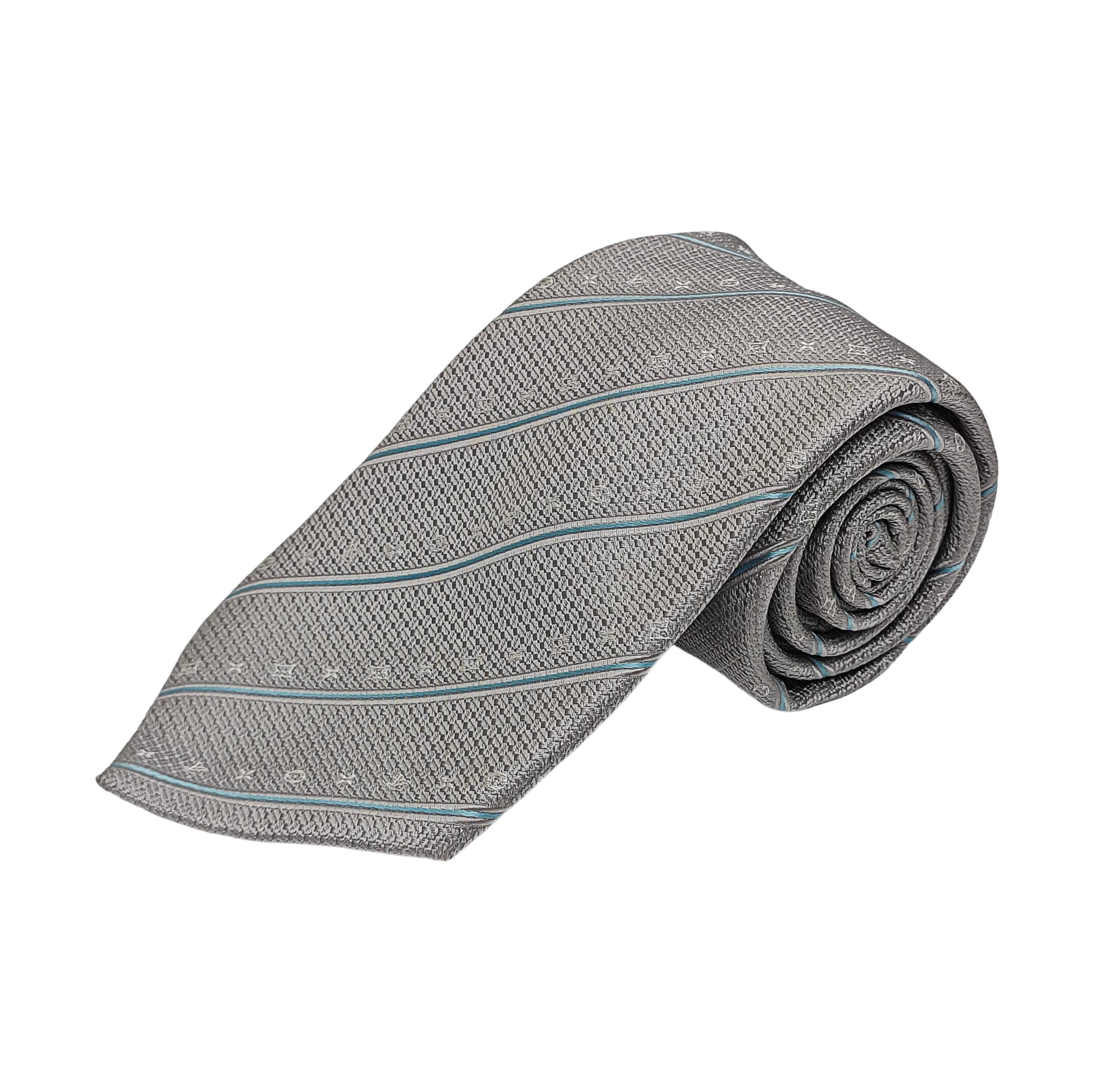Mulberry Silk Tie Gray