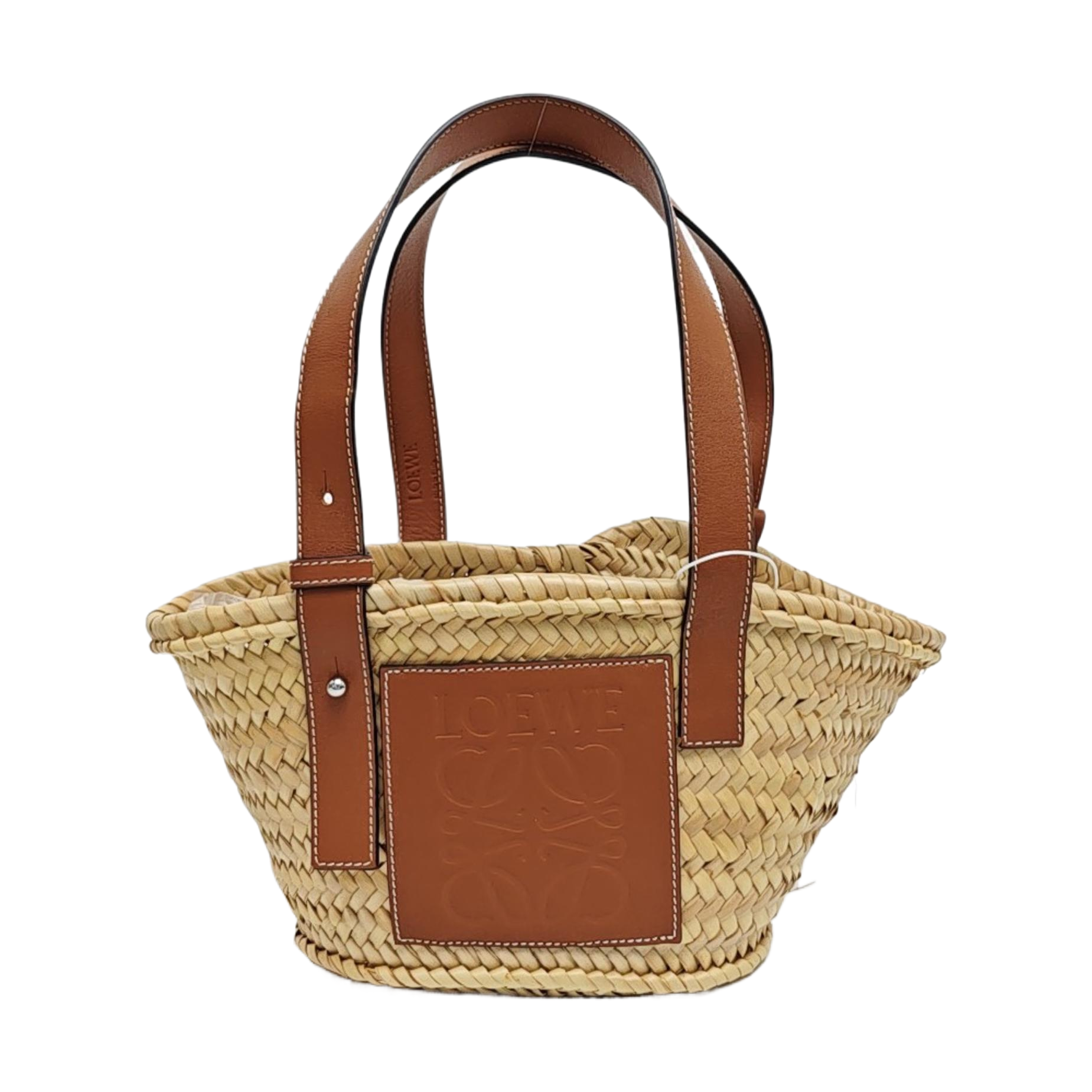 Basket Small Straw Beige