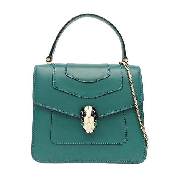 SERPENTI FOREVER Calfskin Green