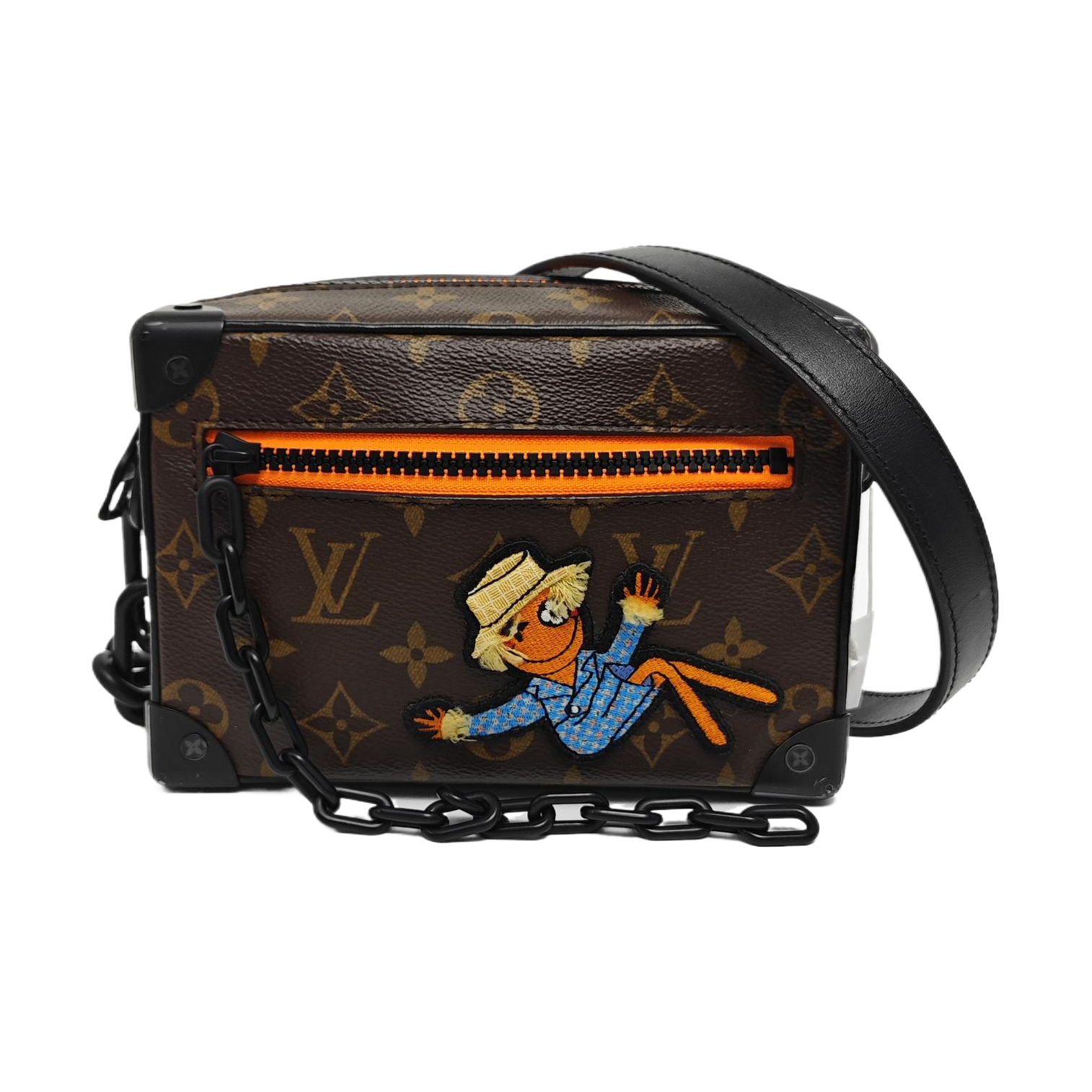 SOFT TRUNK Mini Coated Canvas Brown