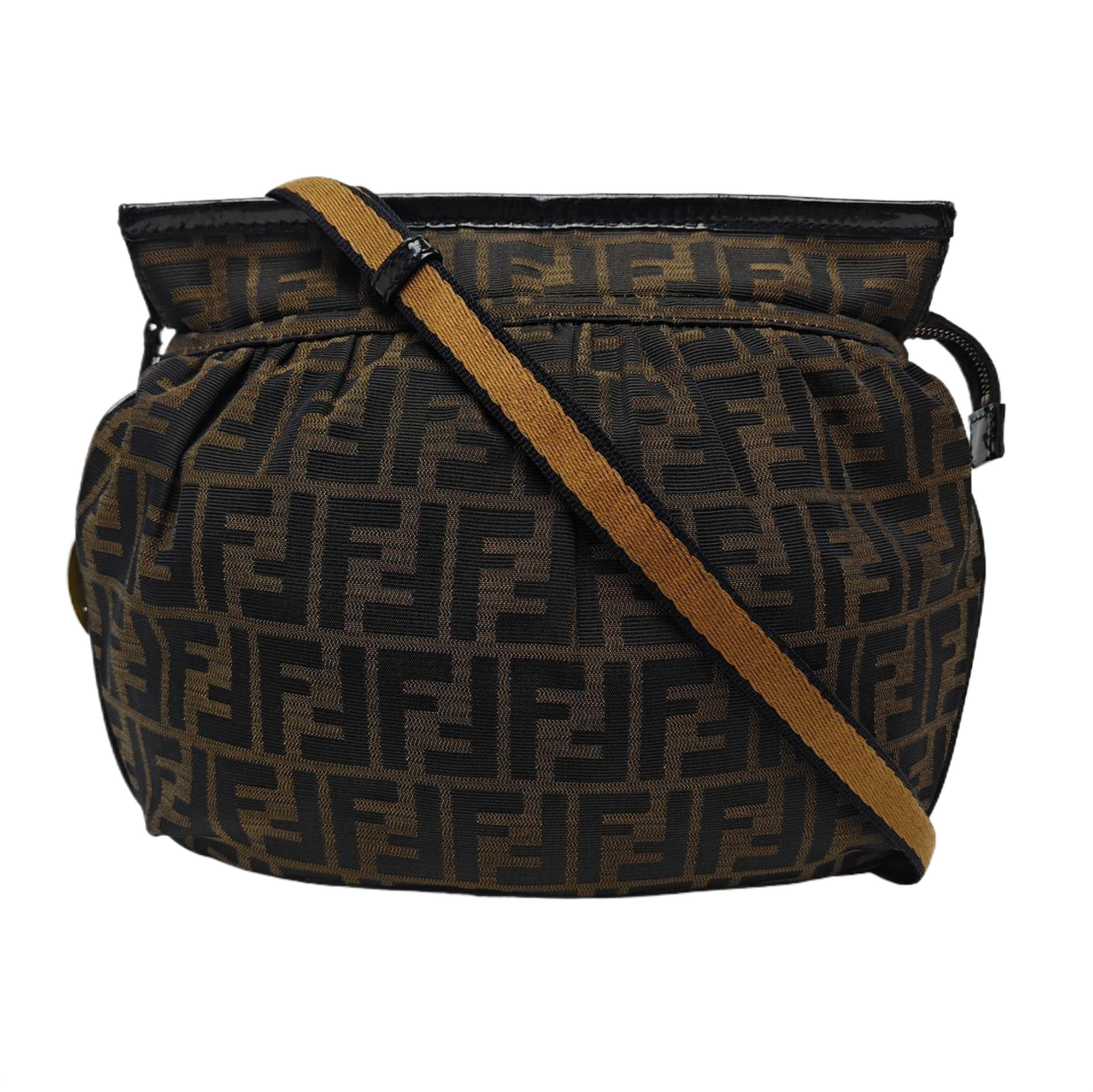 Canvas Shoulder Bag Brown