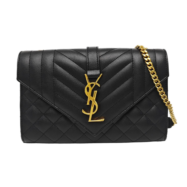 MATELASSE Calfskin Black