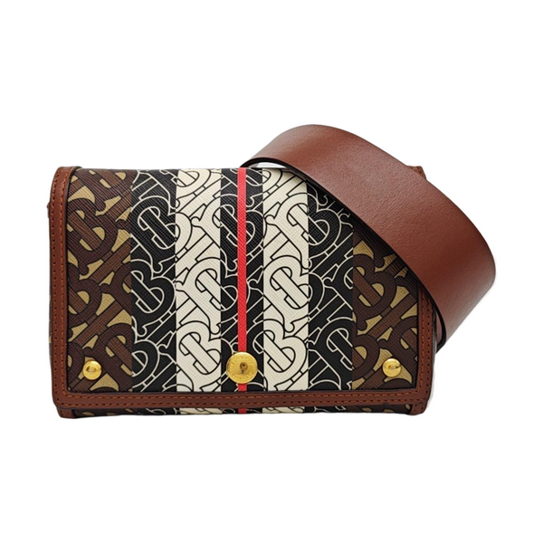 Crossbody Bag Coated Canvas Multicolor