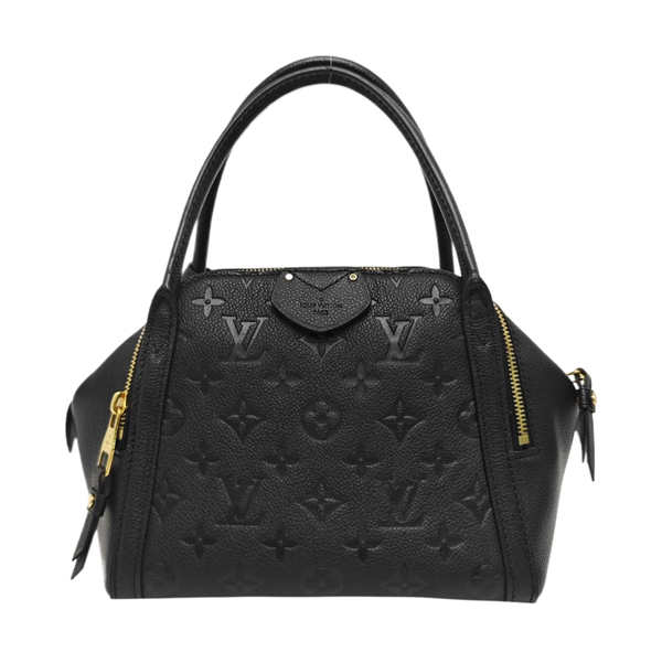 MARAIS Monogram Calfskin Black
