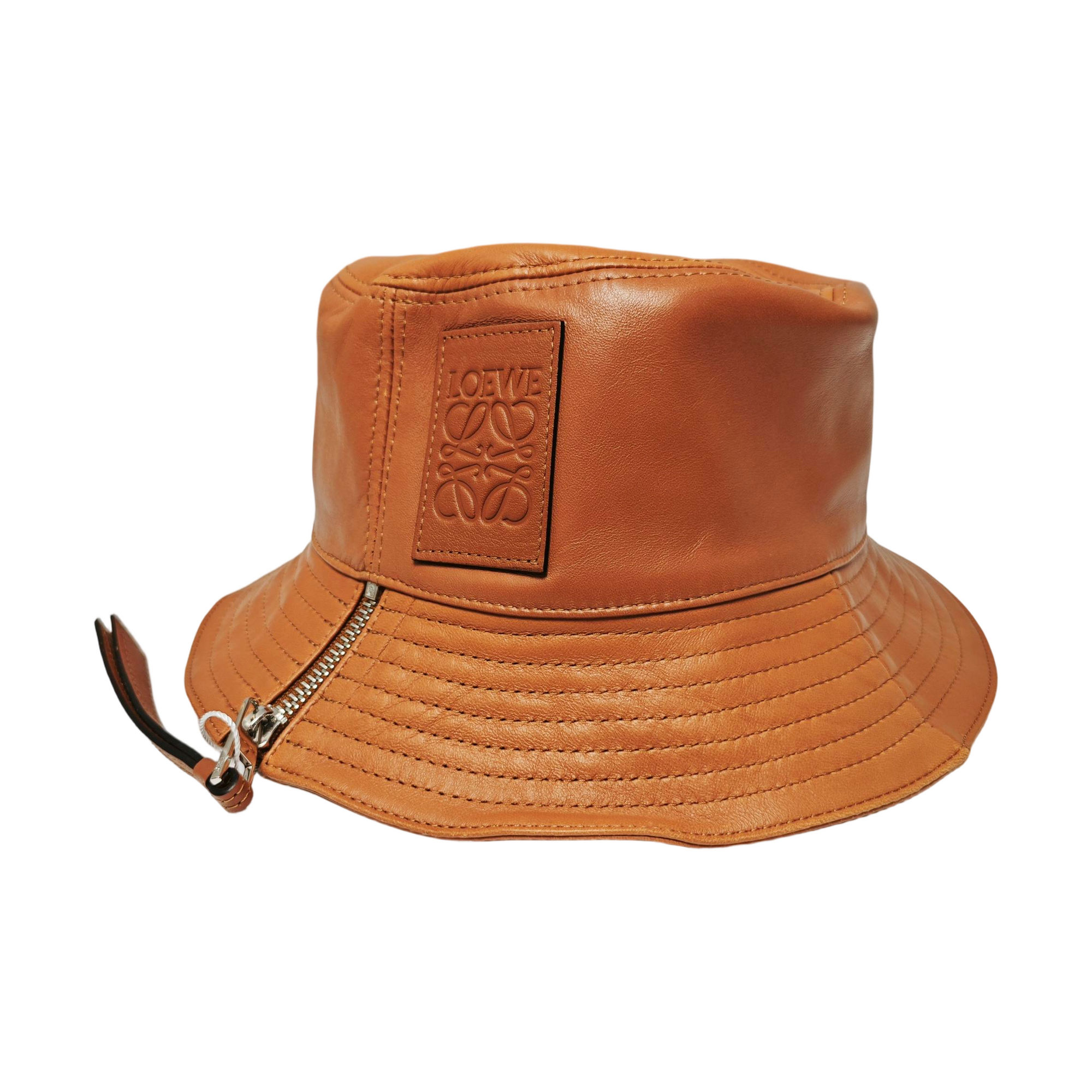 Leather Hat Brown