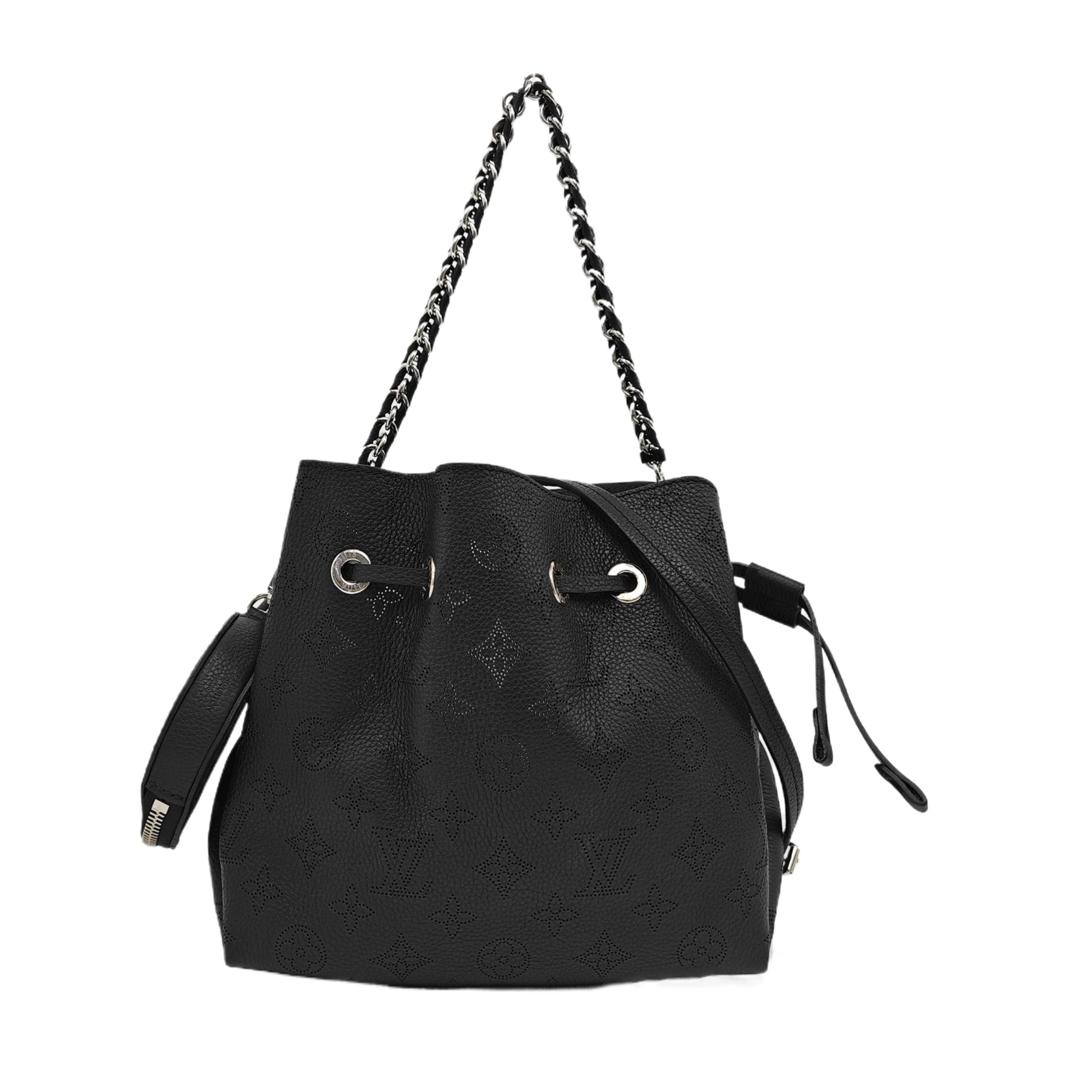 BELLA Monogram Calfskin Black