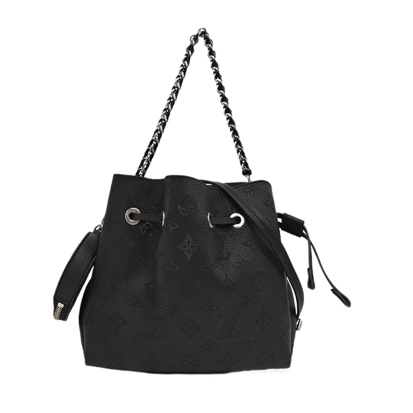 BELLA Monogram Calfskin Black