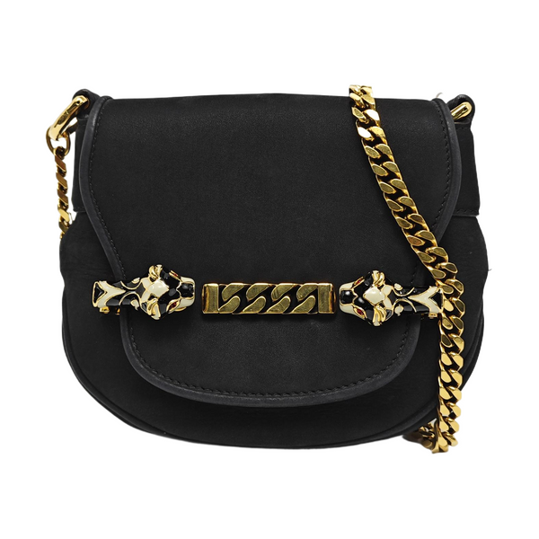 Nubuck Tigrette Leather Black