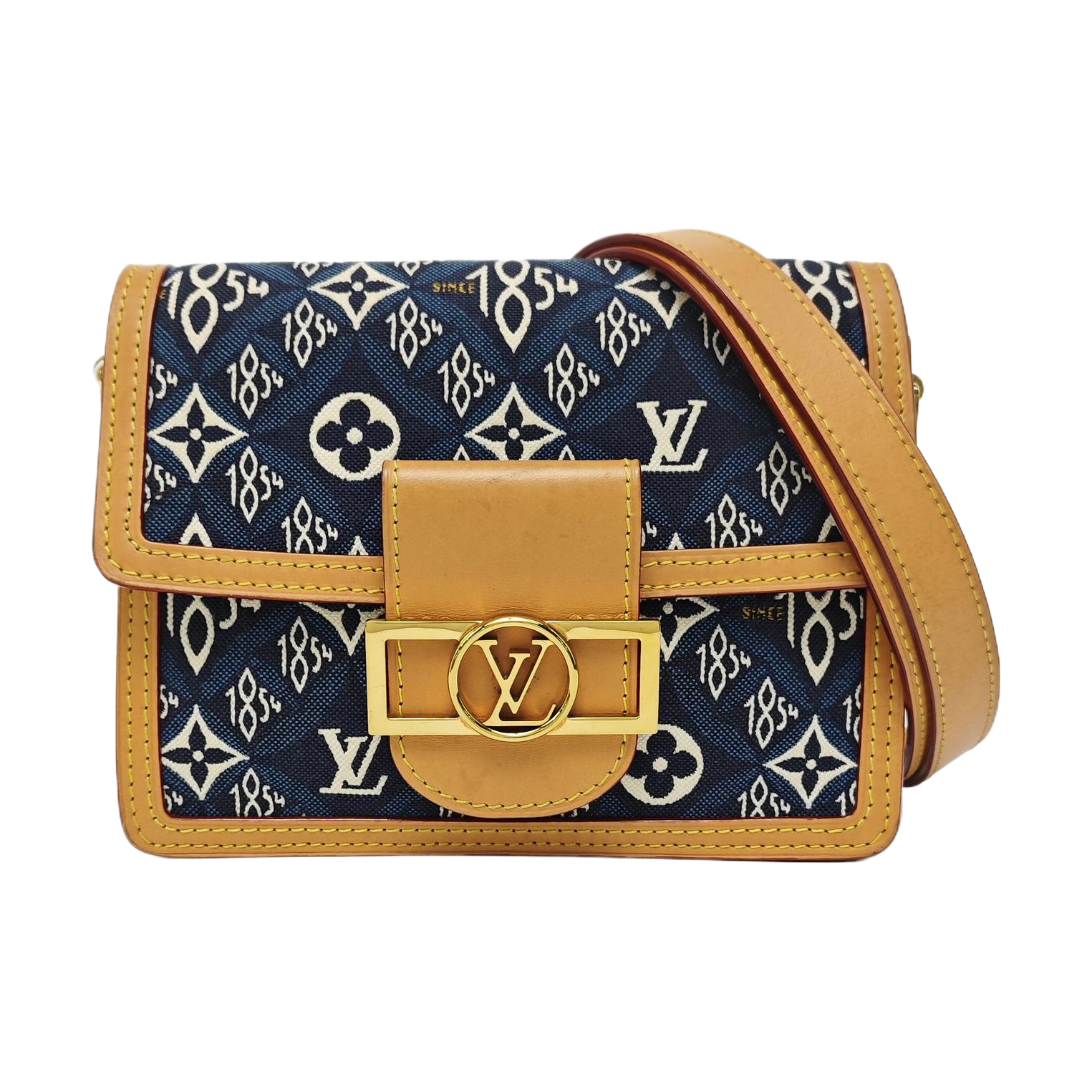 DAUPHINE Mini Monogram Fabric Blue