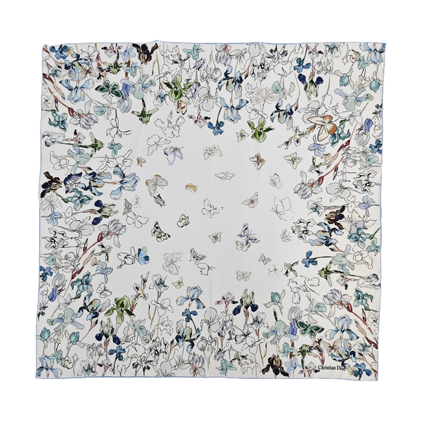 Mulberry Silk Silk Scarf White
