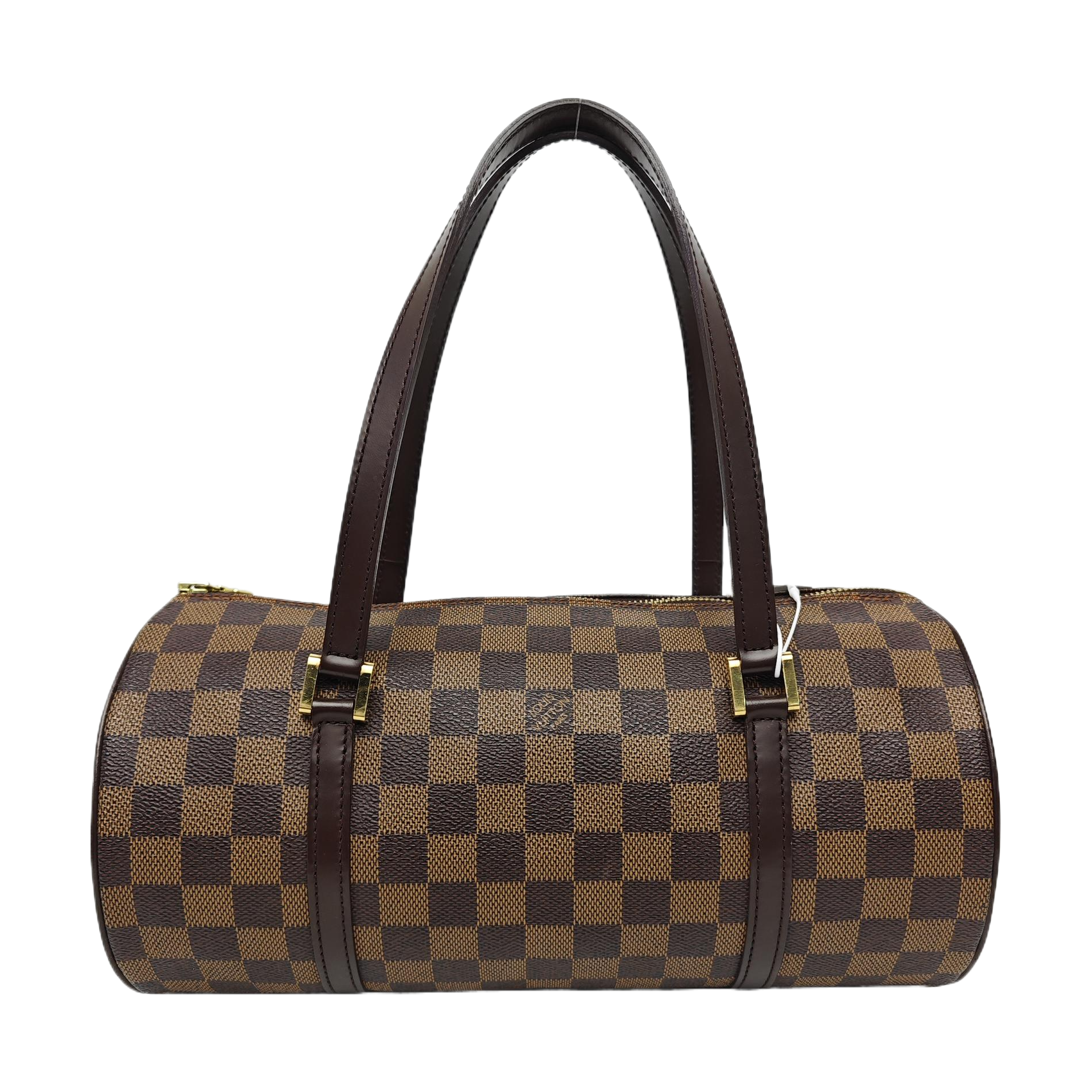 PAPILLON 30 Damier Ebene Coated Canvas Brown
