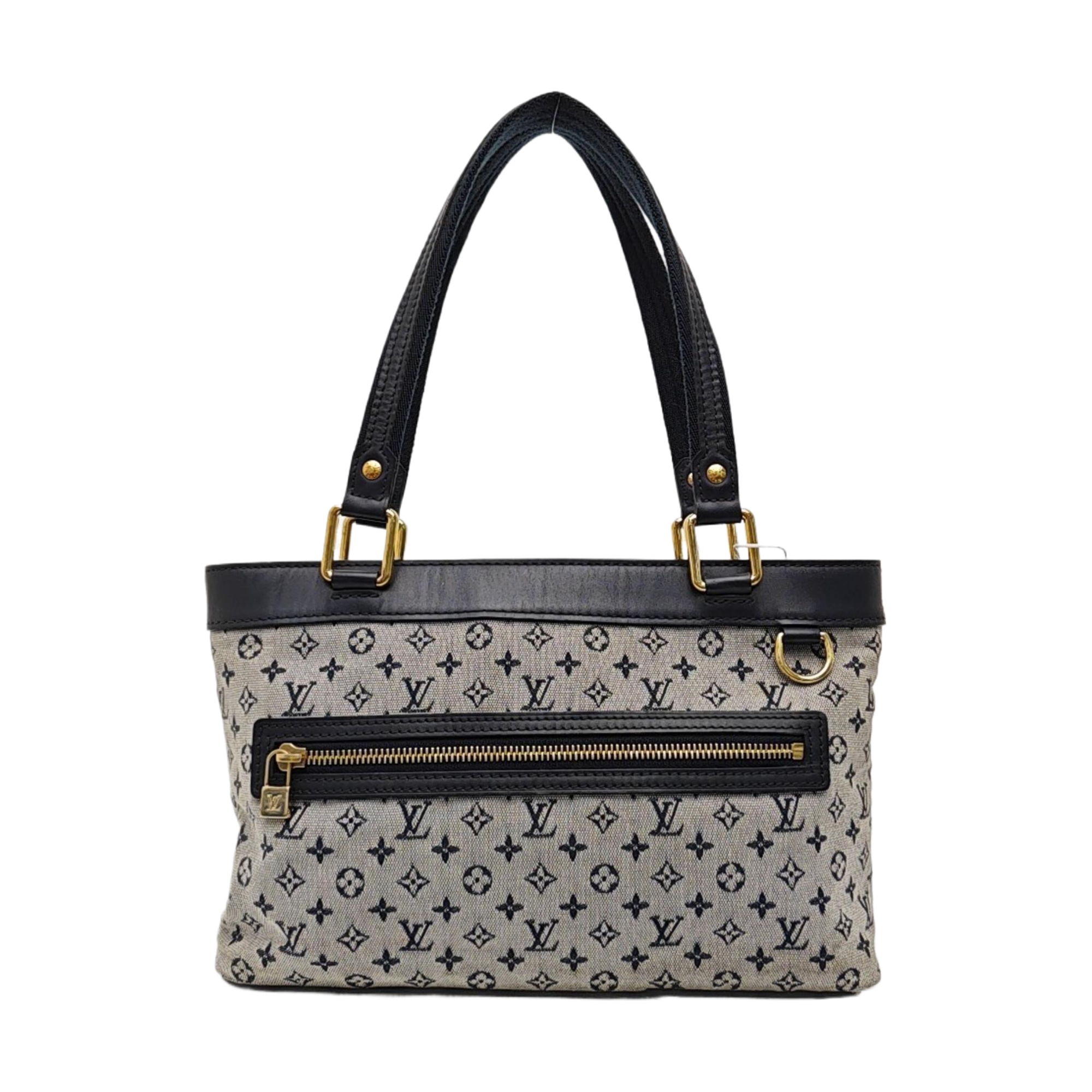 LUCILLE PM Monogram Canvas Gray