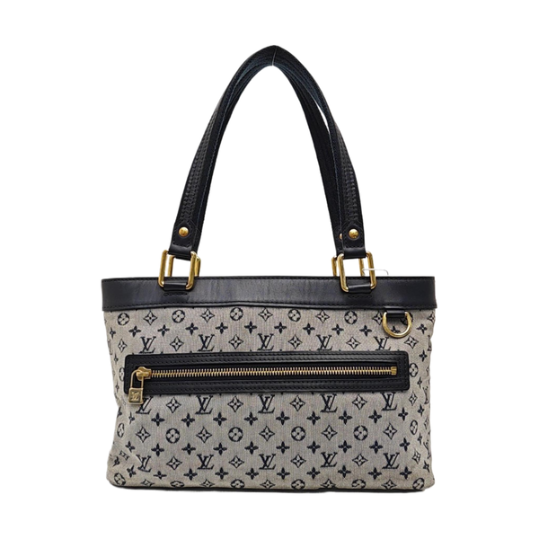 LUCILLE PM Monogram Canvas Gray