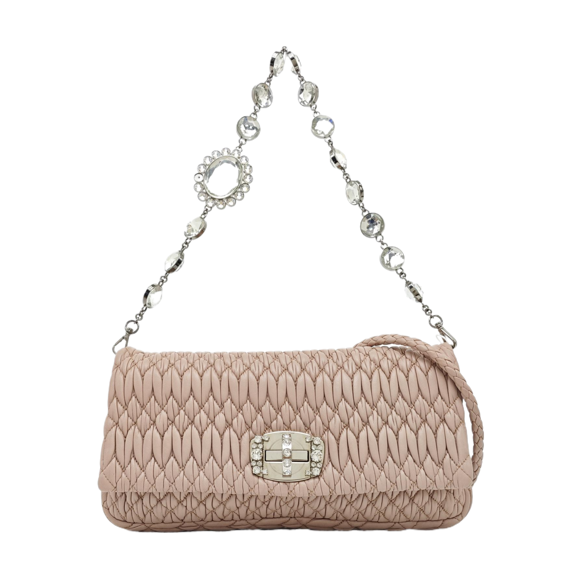 Crystal Lambskin Pink