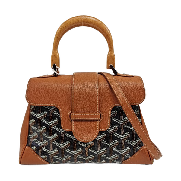 Saïgon Mini Coated Canvas Brown