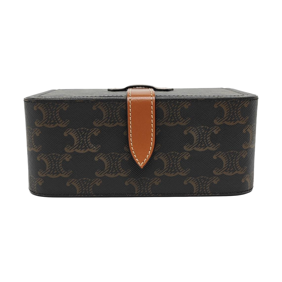 Large Coated Canvas Brown