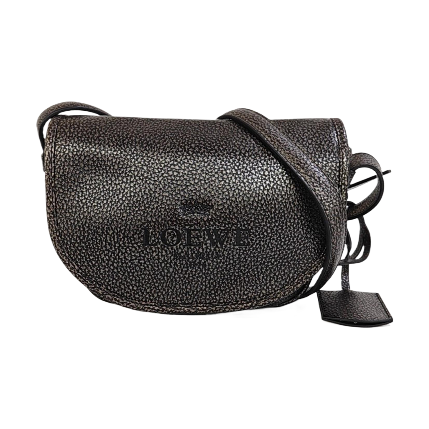 Calfskin Shoulder Bag Black
