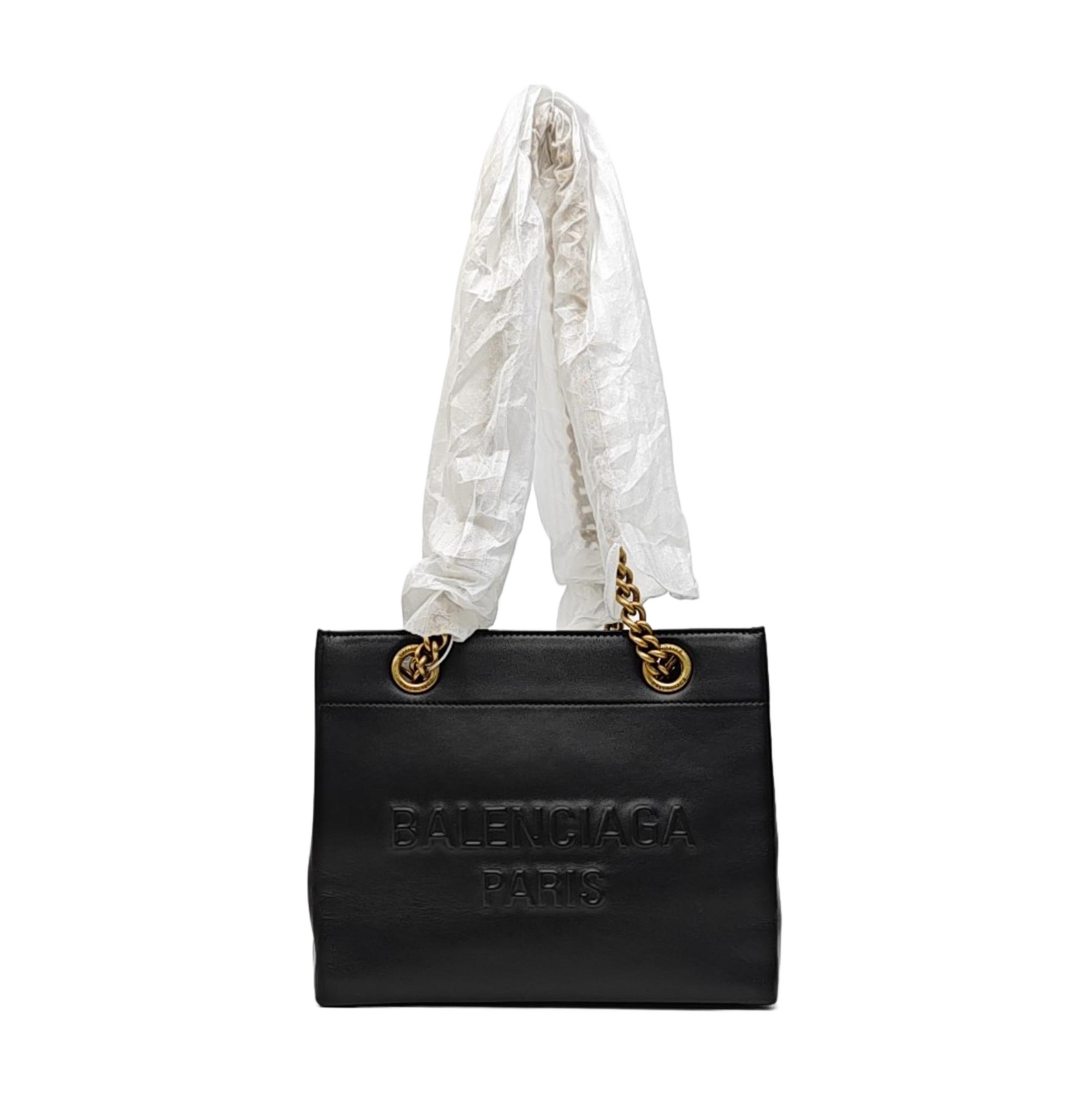 DUTY FREE North-South Calfskin Black
