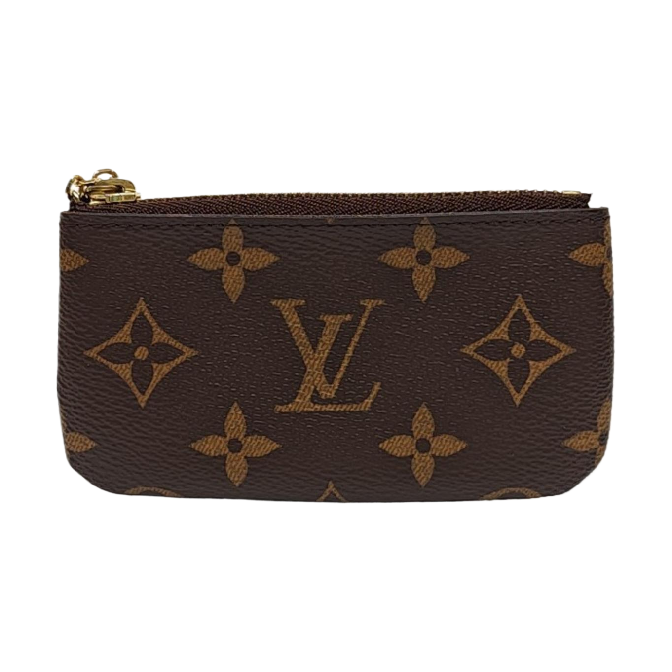 Monogram Coated Canvas Coin Purse Brown