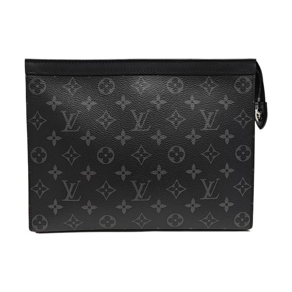 Pochette Voyag MM Monogram Coated Canvas Black