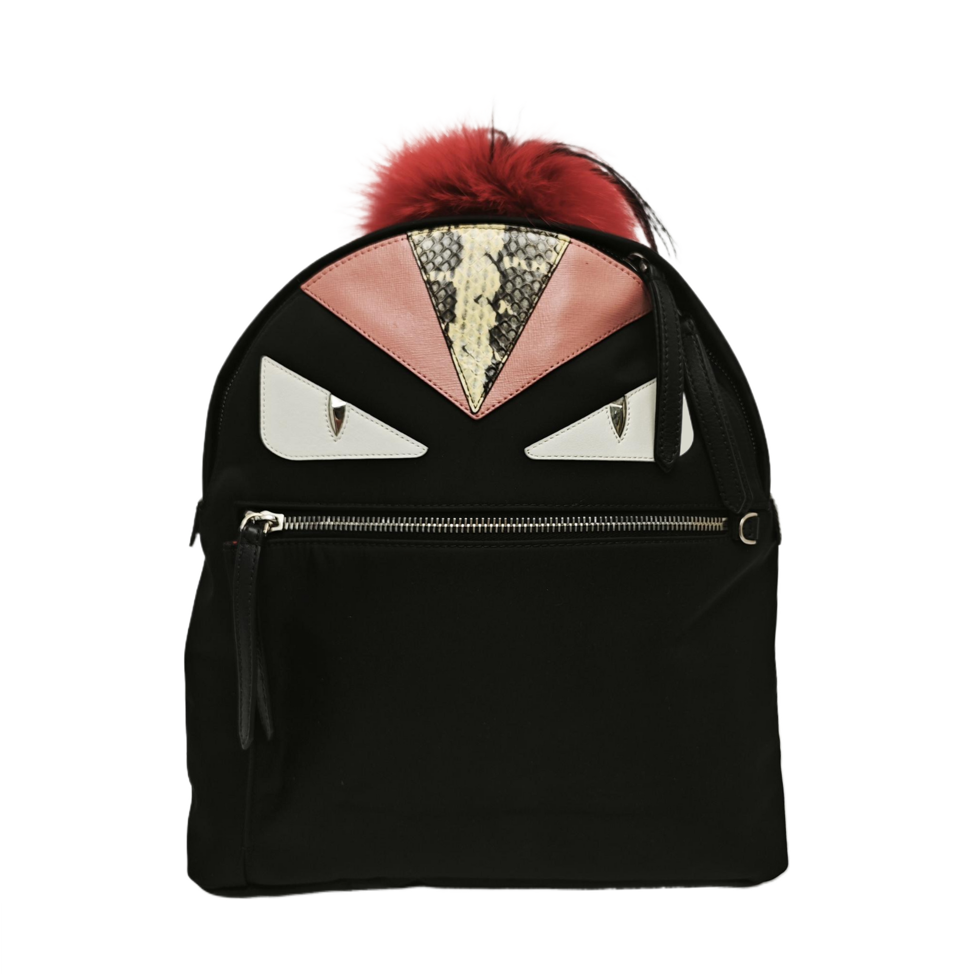 Authenticated pre-owned  Monster Nylon Black - Backpack at Looply