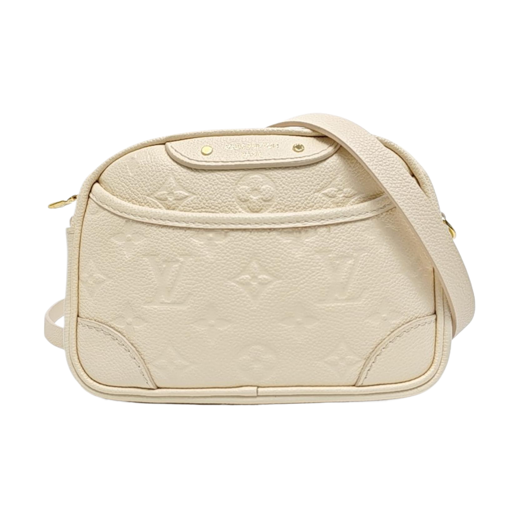 Mini Monogram Calfskin Beige