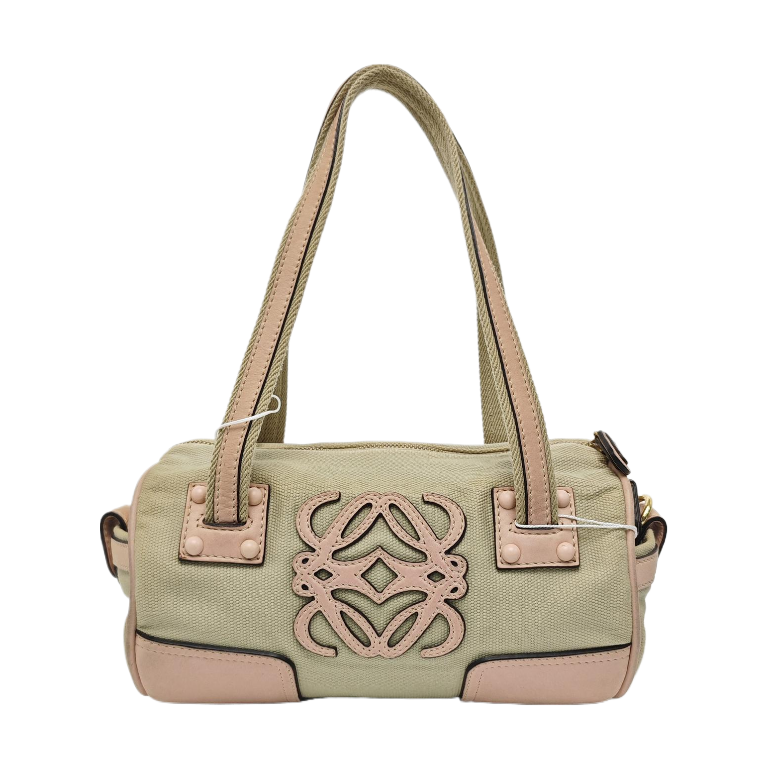 Canvas Shoulder Bag Beige