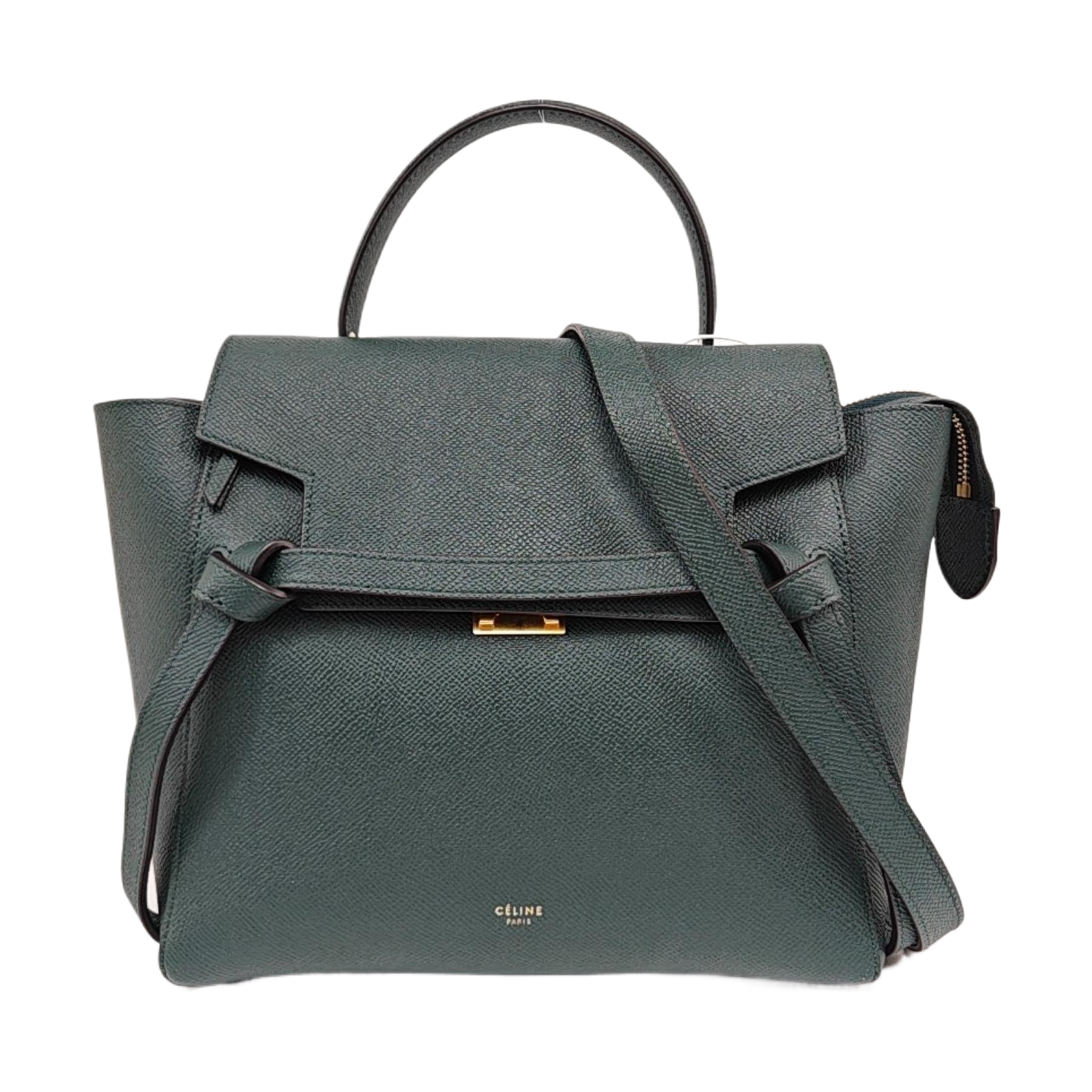 BELT Micro Calfskin Green