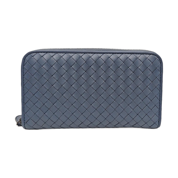 Lambskin Wallet Blue