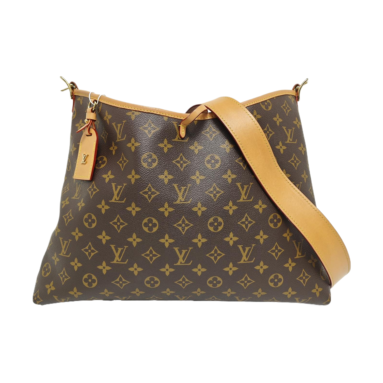 CARRYALL MM Monogram Coated Canvas Brown