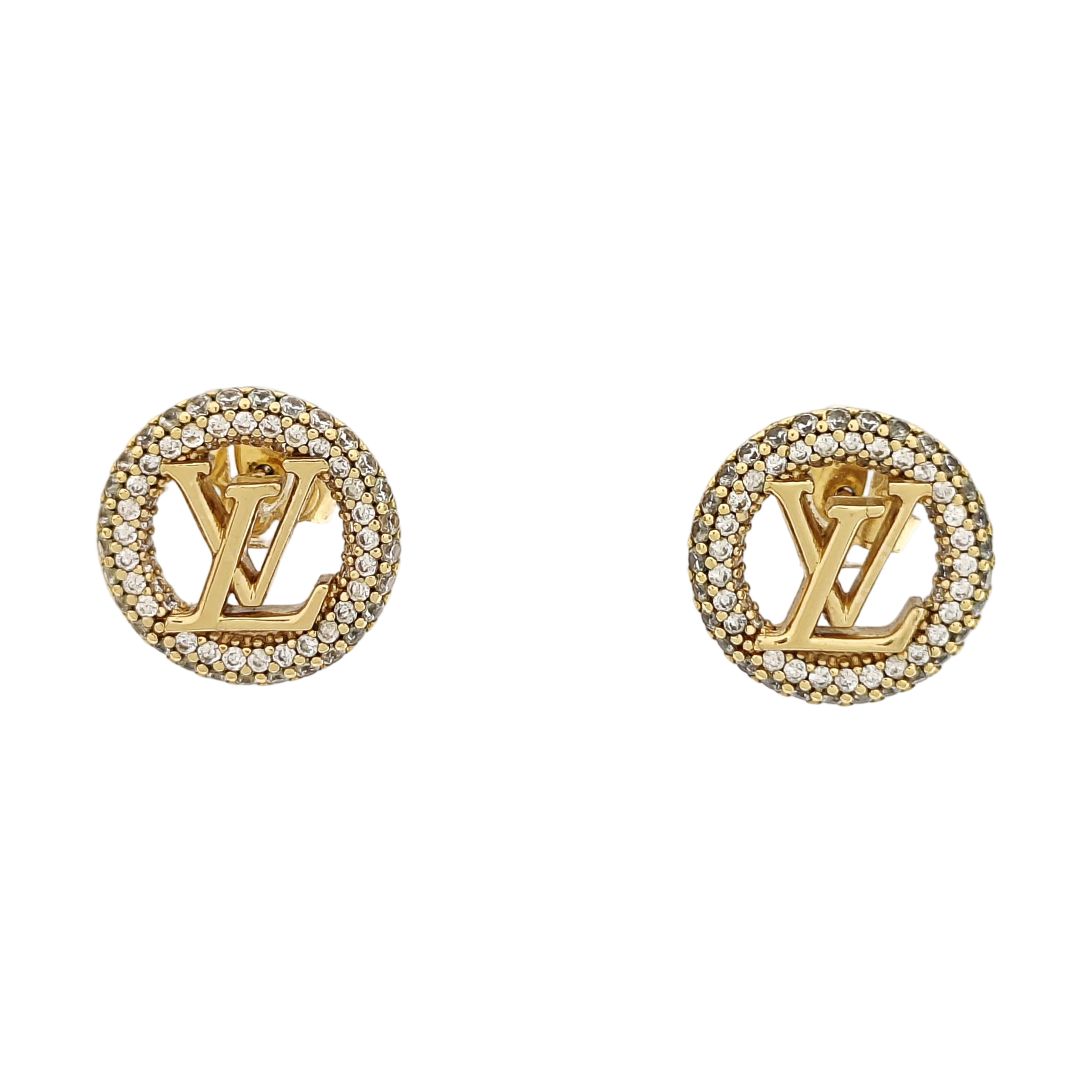 Metal Gold Stud Earrings