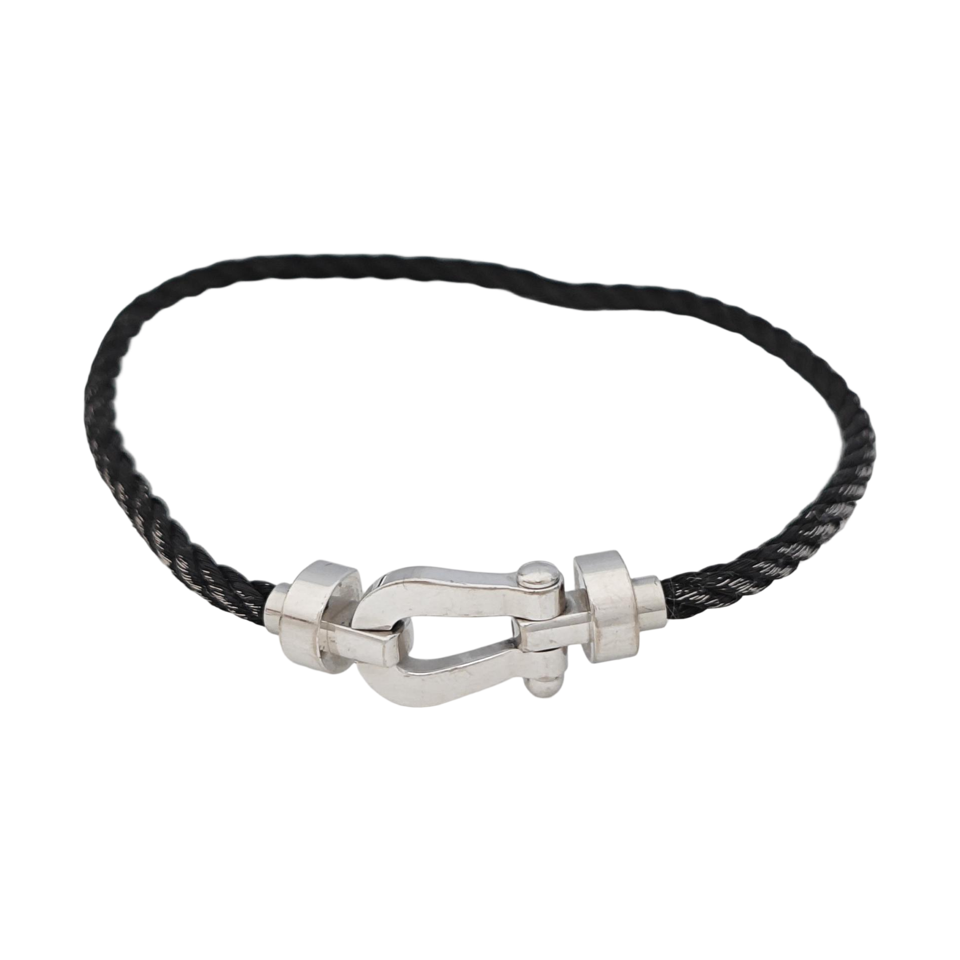 Force 10 Fabric Black Bracelet