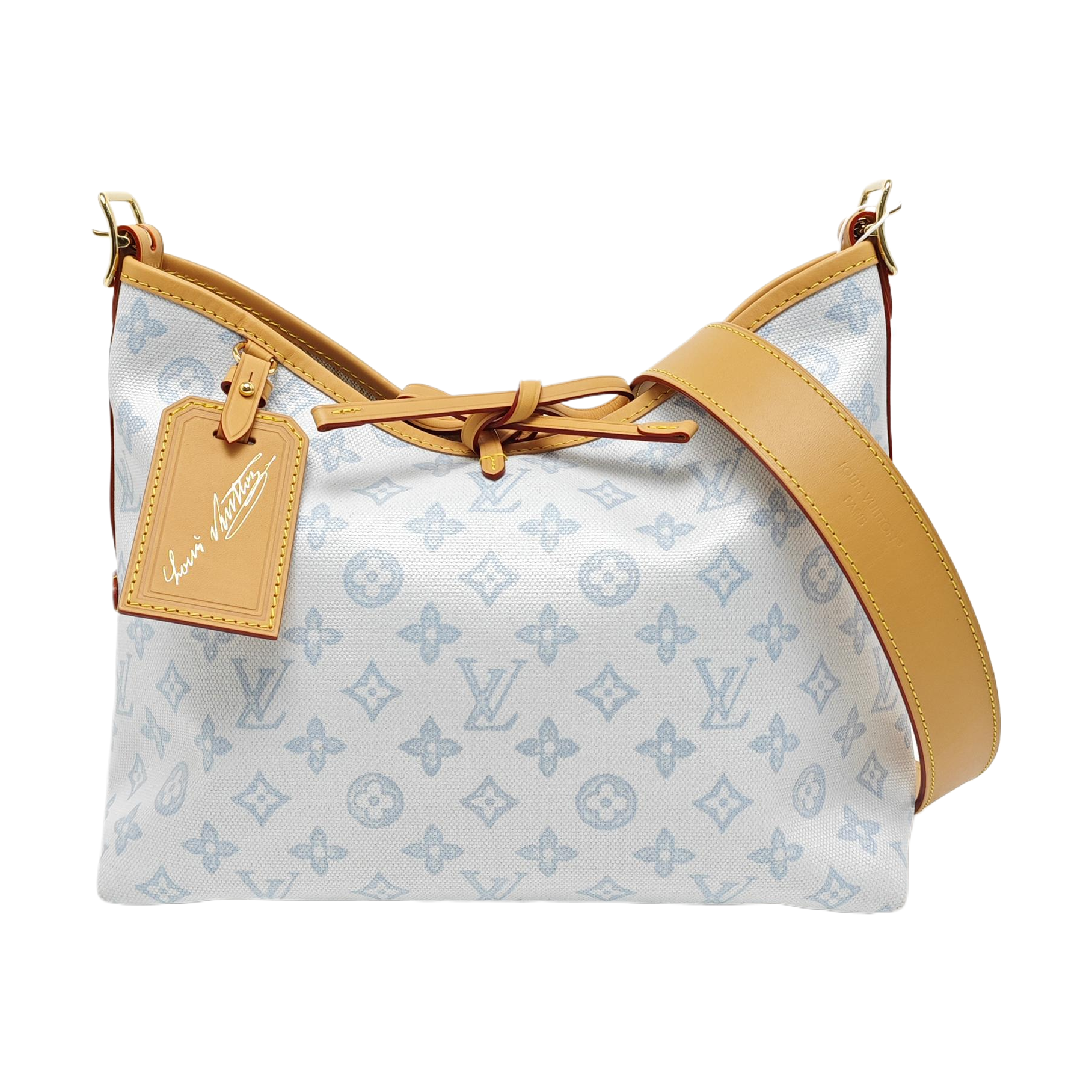 CARRYALL PM Monogram Coated Canvas Blue