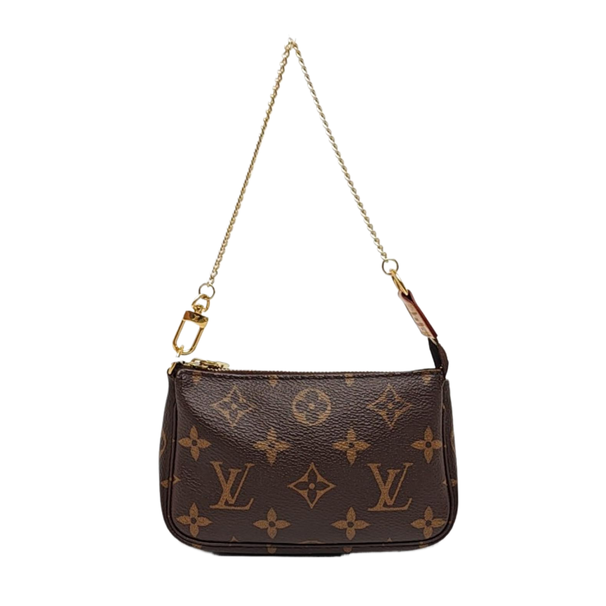 ACCESSOIRES Mini Monogram Coated Canvas Brown
