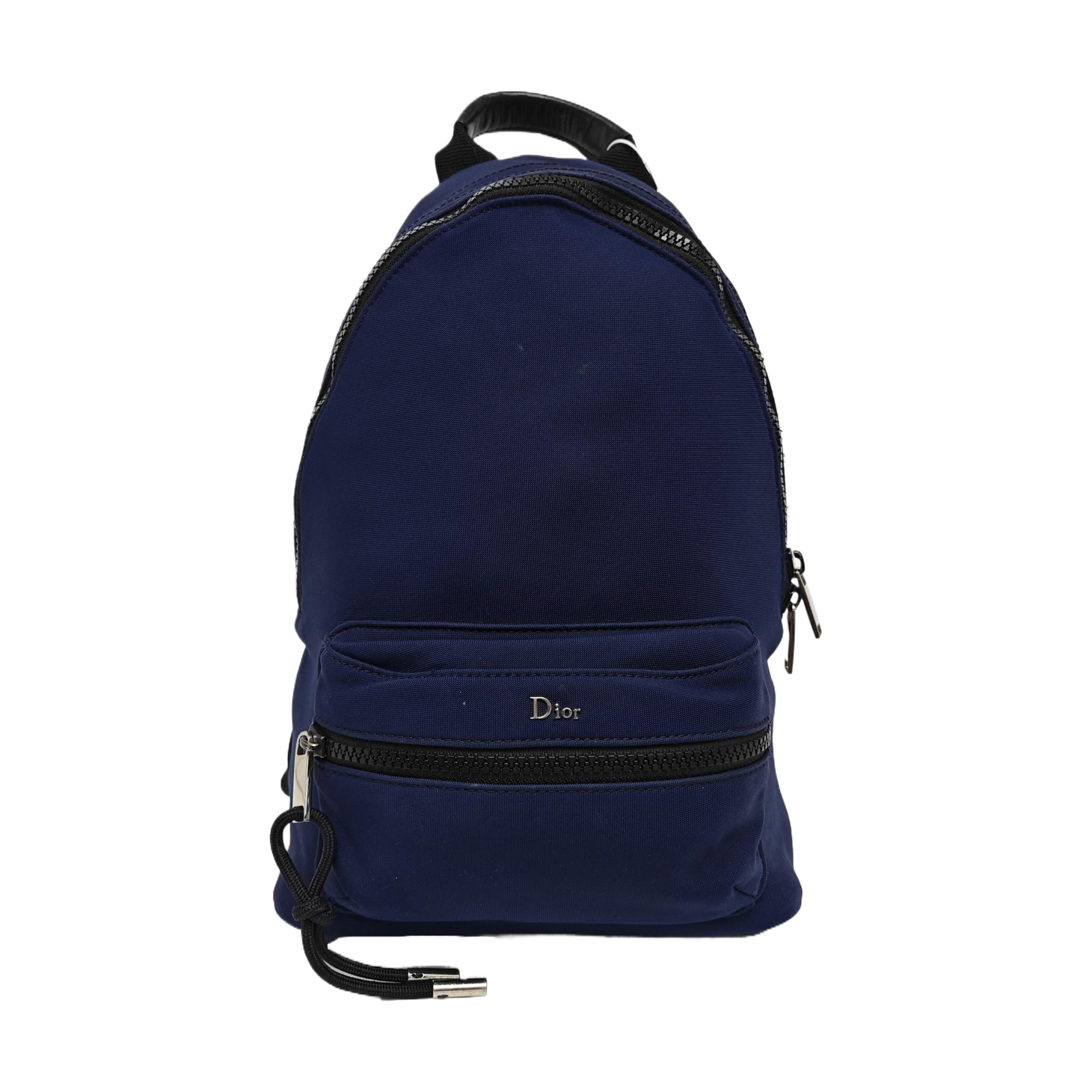 Fabric Backpack Blue