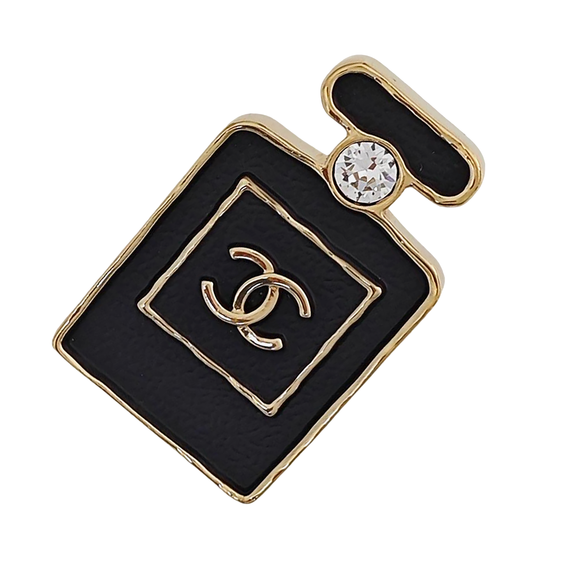 Metal Gold Brooch