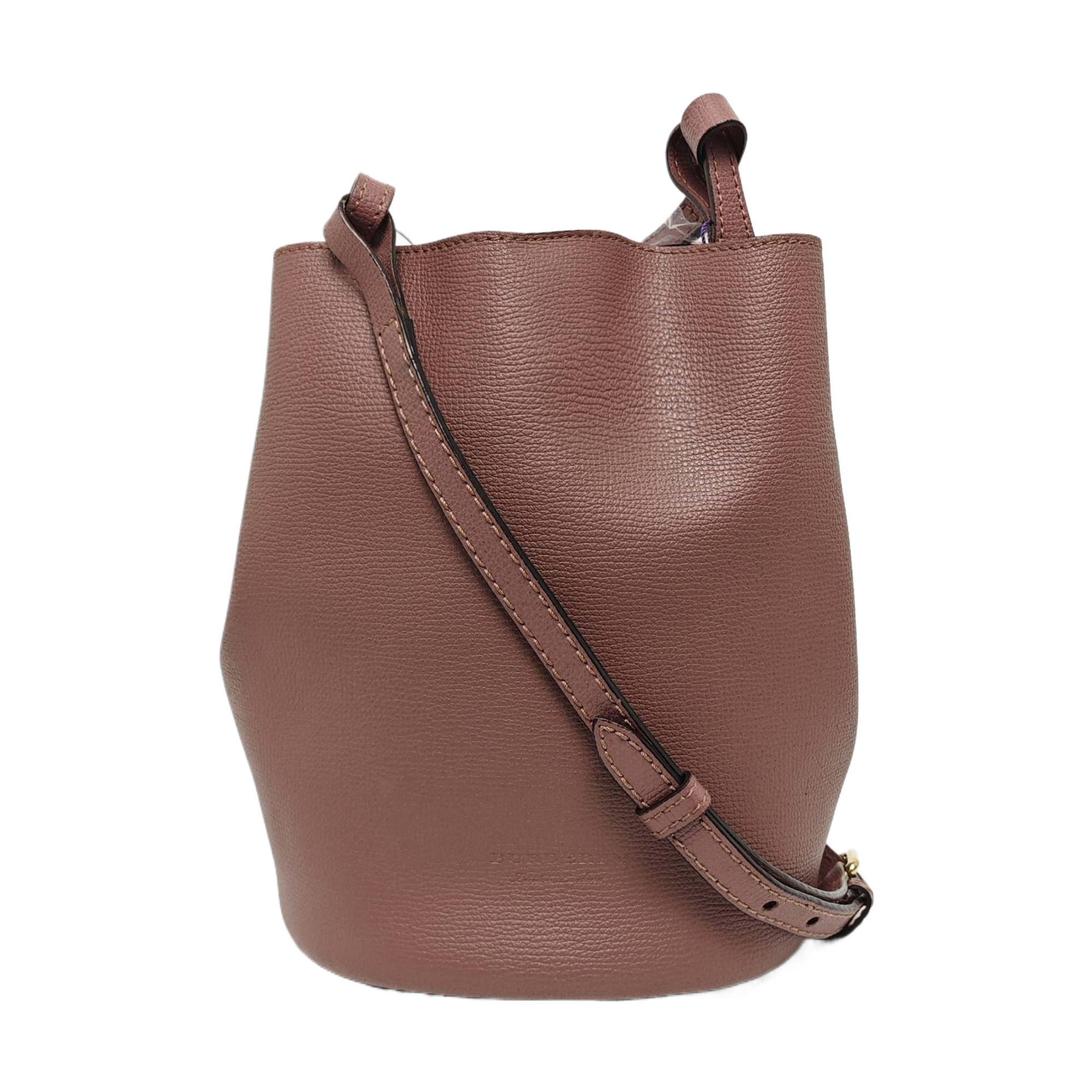 Calfskin Bucket Bag Beige
