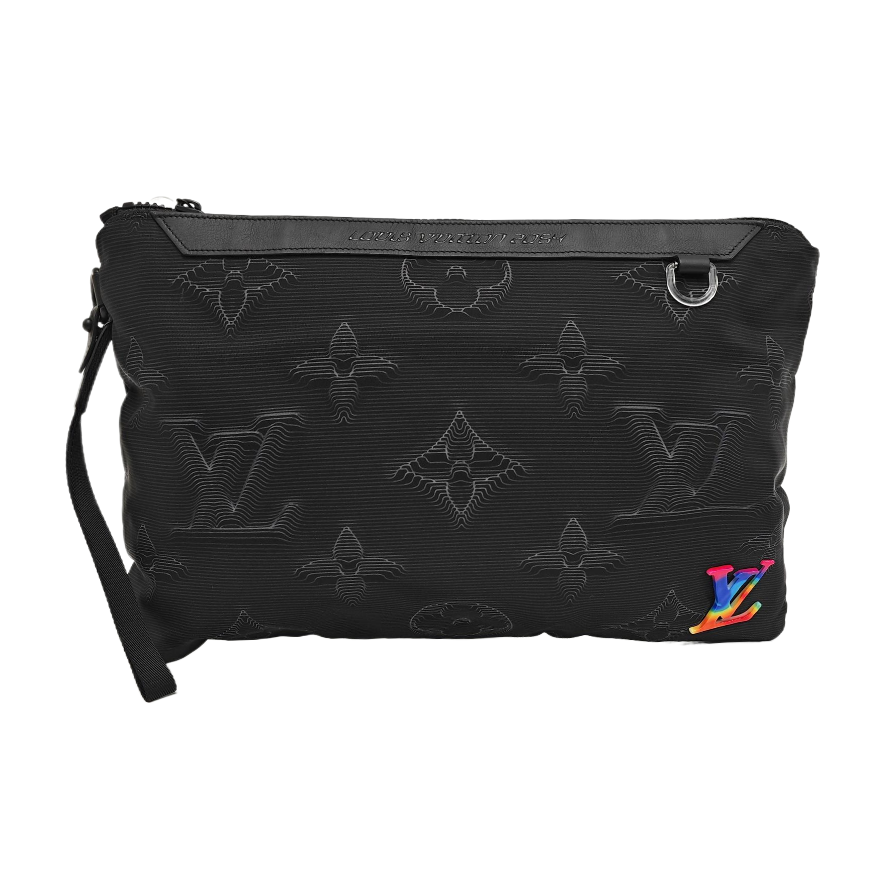 LOUIS VUITTON 2054 Monogram Fabric Black