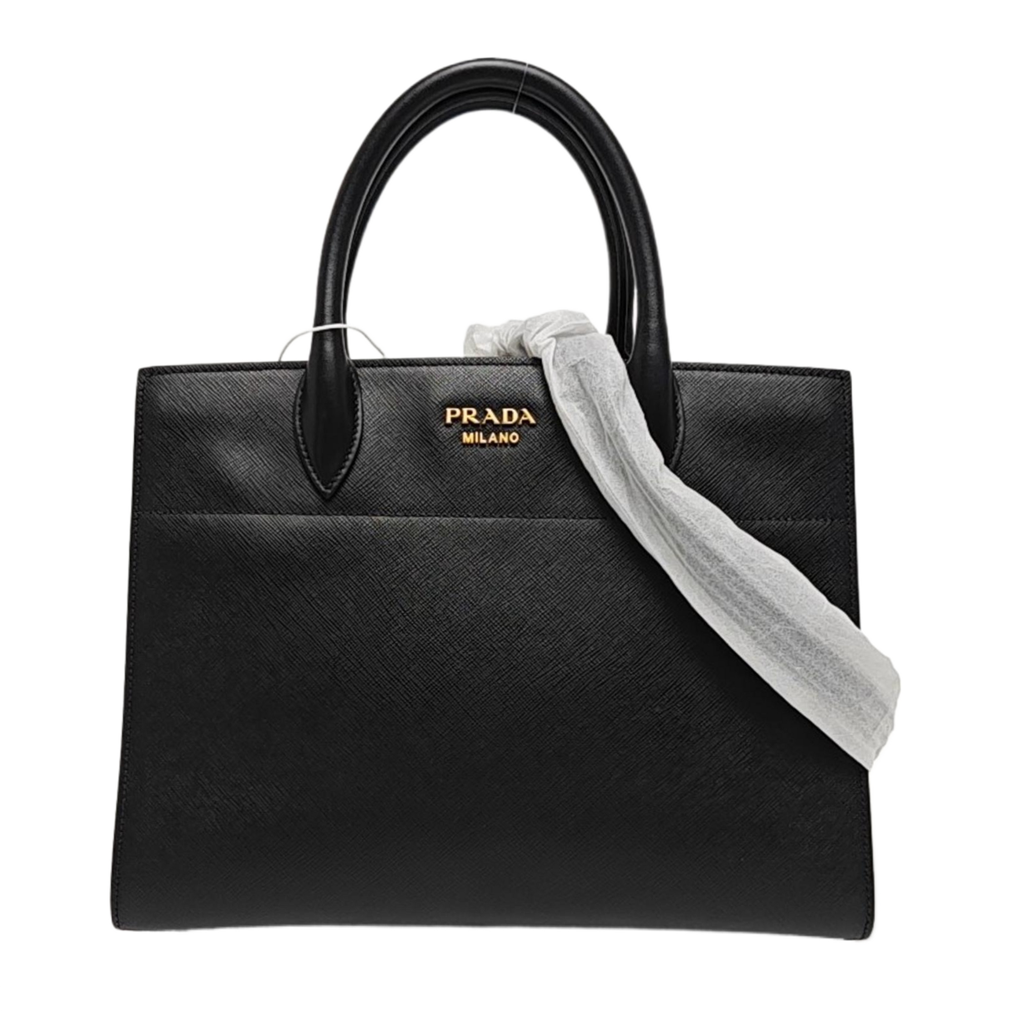 Esplanade Saffiano Calfskin Black