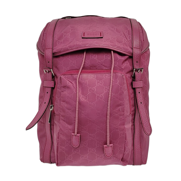 Monogram Nylon Backpack Purple