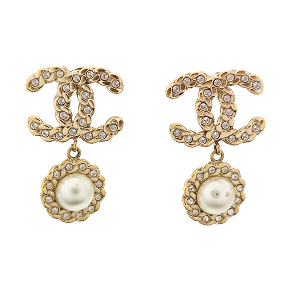 Metal Gold Stud Earrings