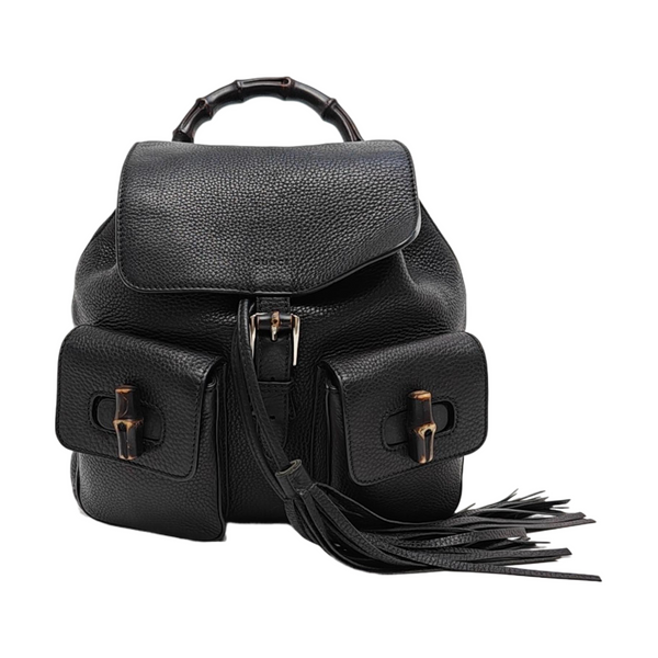 Bamboo 1947 Medium Calfskin Black
