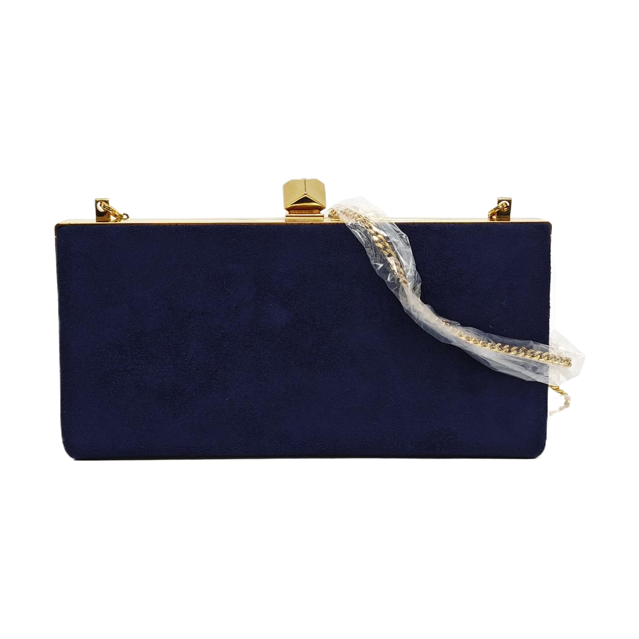 Fabric Shoulder Bag Blue