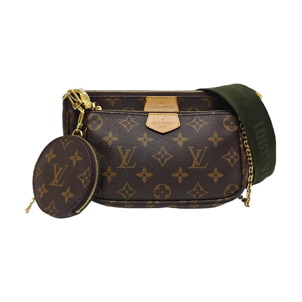 MULTI Monogram Coated Canvas Brown