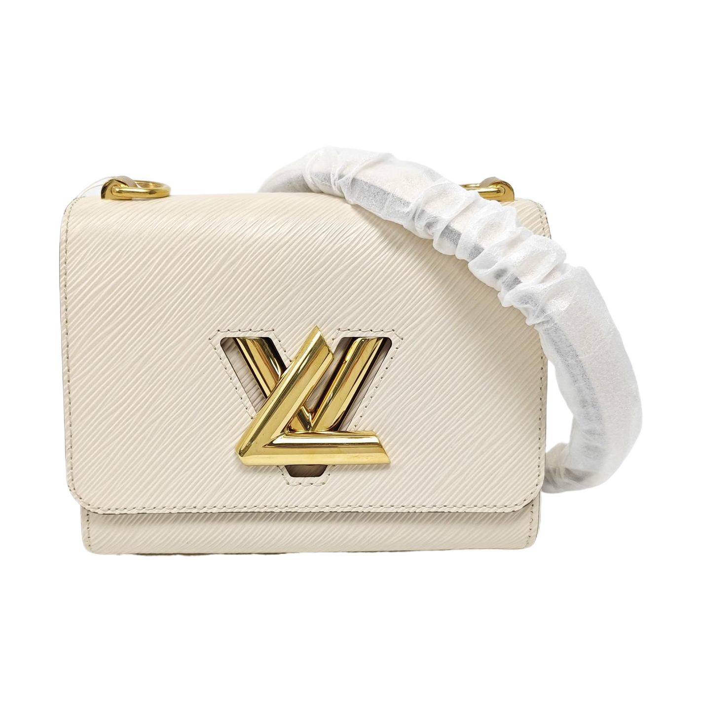 Authenticated pre-owned  TWIST PM Epi White - Shoulder Bag at Looply